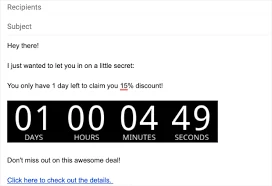 Impact of Email Countdown Timers on Marketing Strategies